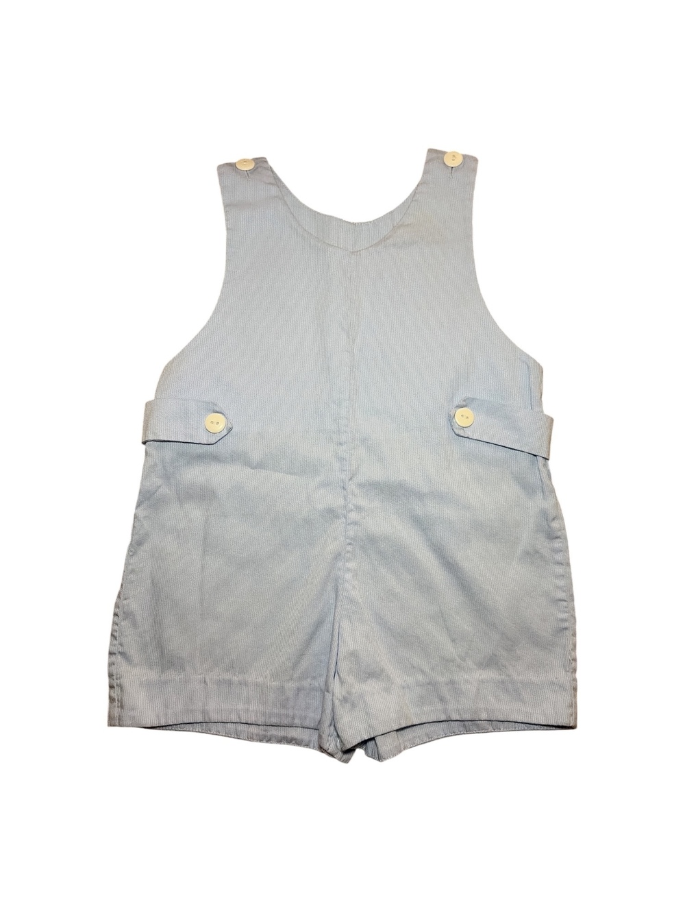 Heavenly Fashion Light Blue Size 6 Month Jon Jon Romper